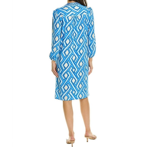 J. McLaughlin Emer Long Sleeve Dress Size M - Picture 2 of 12